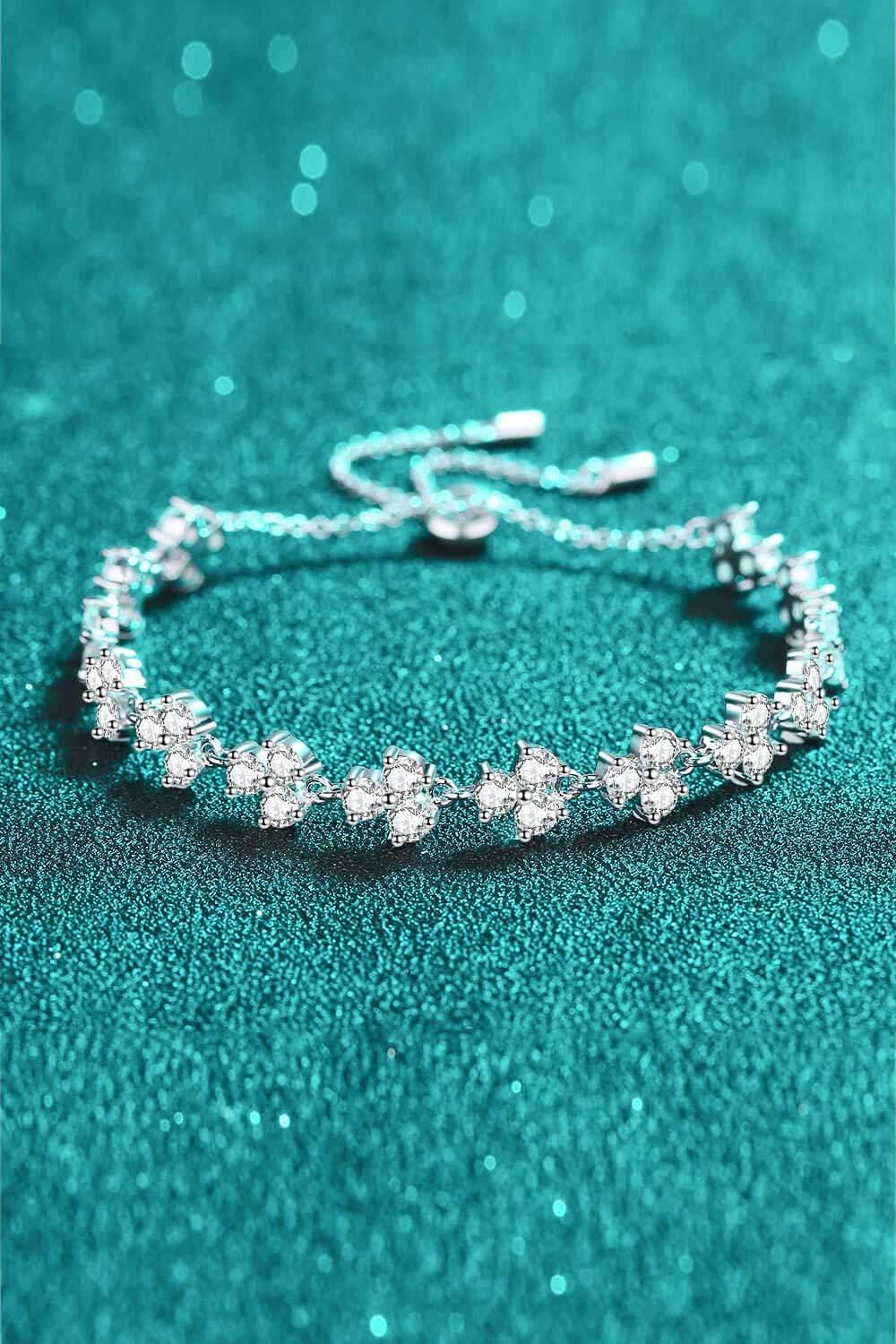 Adjustable Moissanite Bracelet - AMMORA LUX