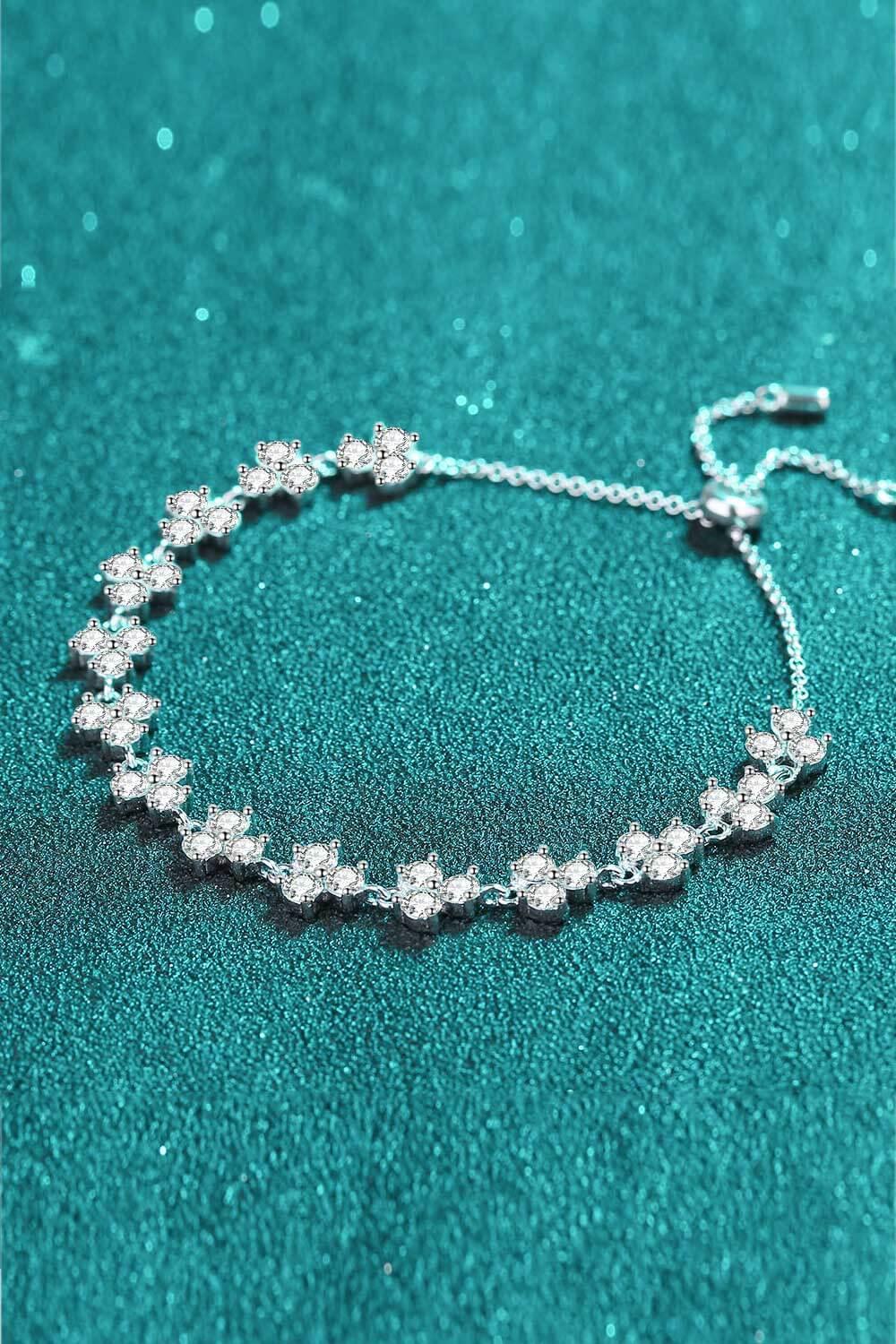 Adjustable Moissanite Bracelet - AMMORA LUX