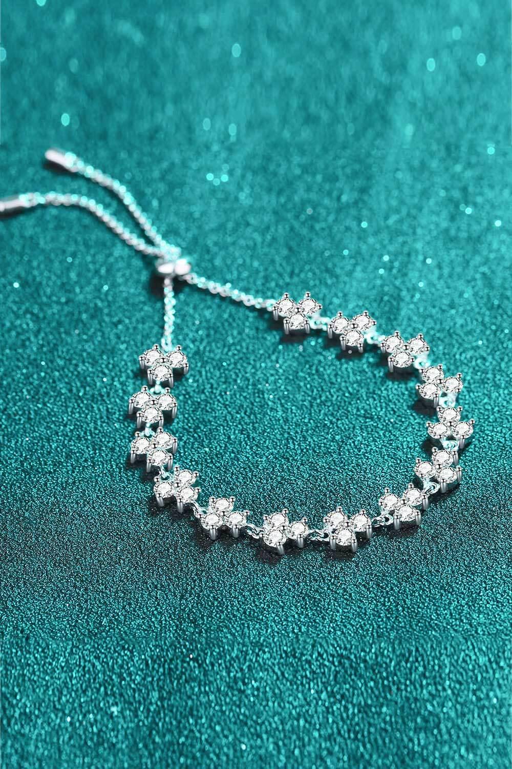 Adjustable Moissanite Bracelet - AMMORA LUX